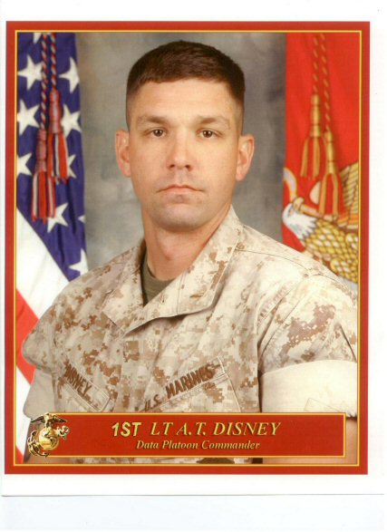 1st Ltd. Adam Disney USMC
