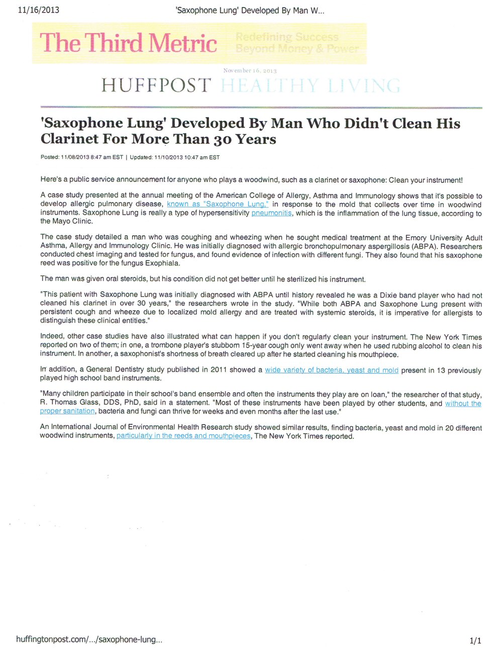 Healthy Living Newsletter